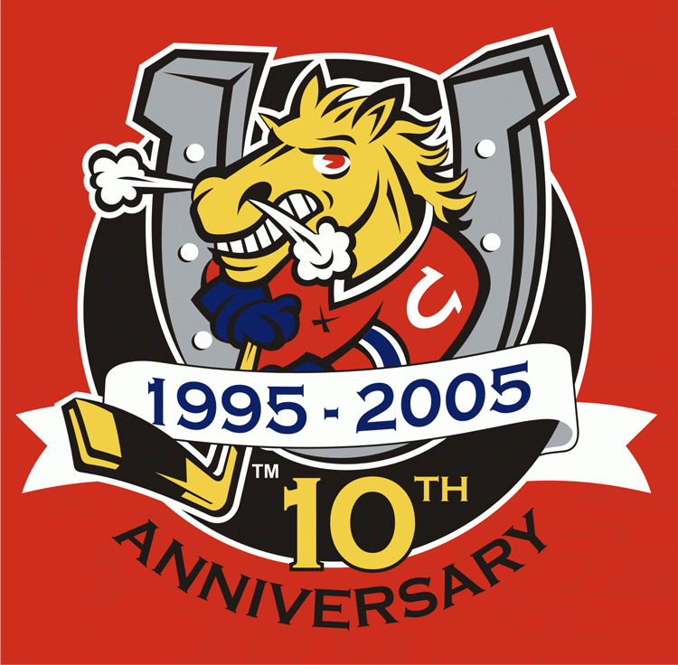 Barrie Colts 2005 anniversary logo iron on transfers for clothing
